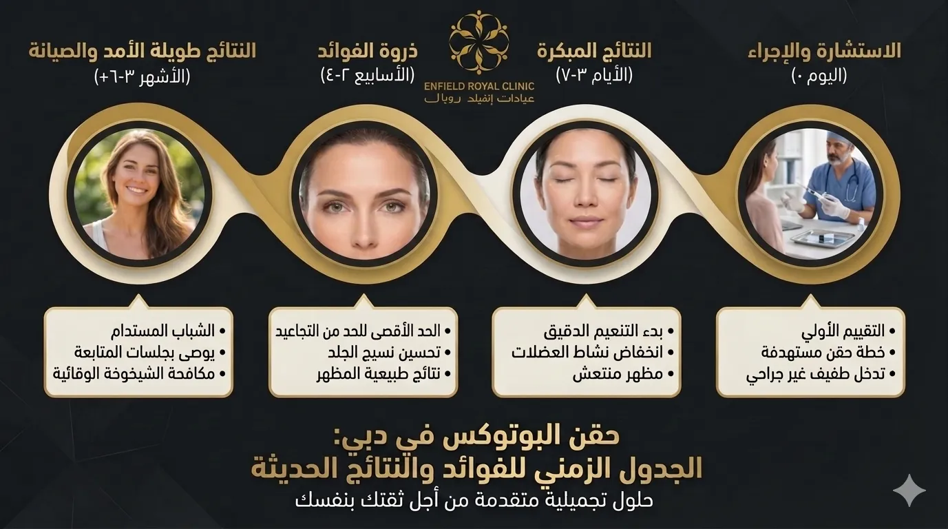 رحلة تأثير البوتوكس من البداية السريعة إلى الجمال طويل الأمد