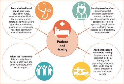 Palliative Care at Home infographic in Dubai
