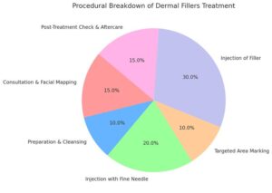 Dermal fillers procedure chart