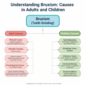 Teeth Grinding causes in Dubai