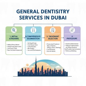 General dentistry steps Dubai General dentistry steps Dubai