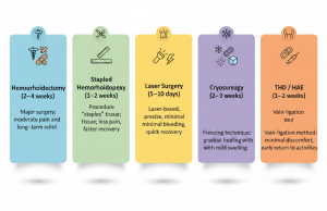 Recovery Timeline for Hemorrhoids