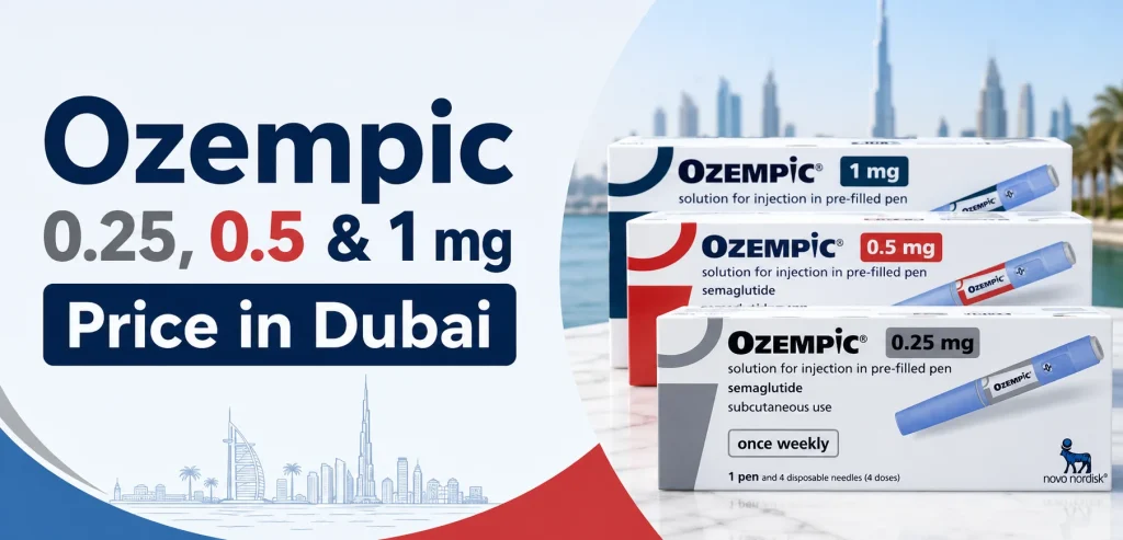 Ozempic 0.25, 0.5 & 1 mg Price in Dubai UAE