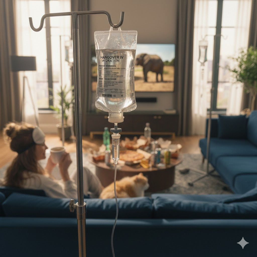 Hangover IV Drip At Home