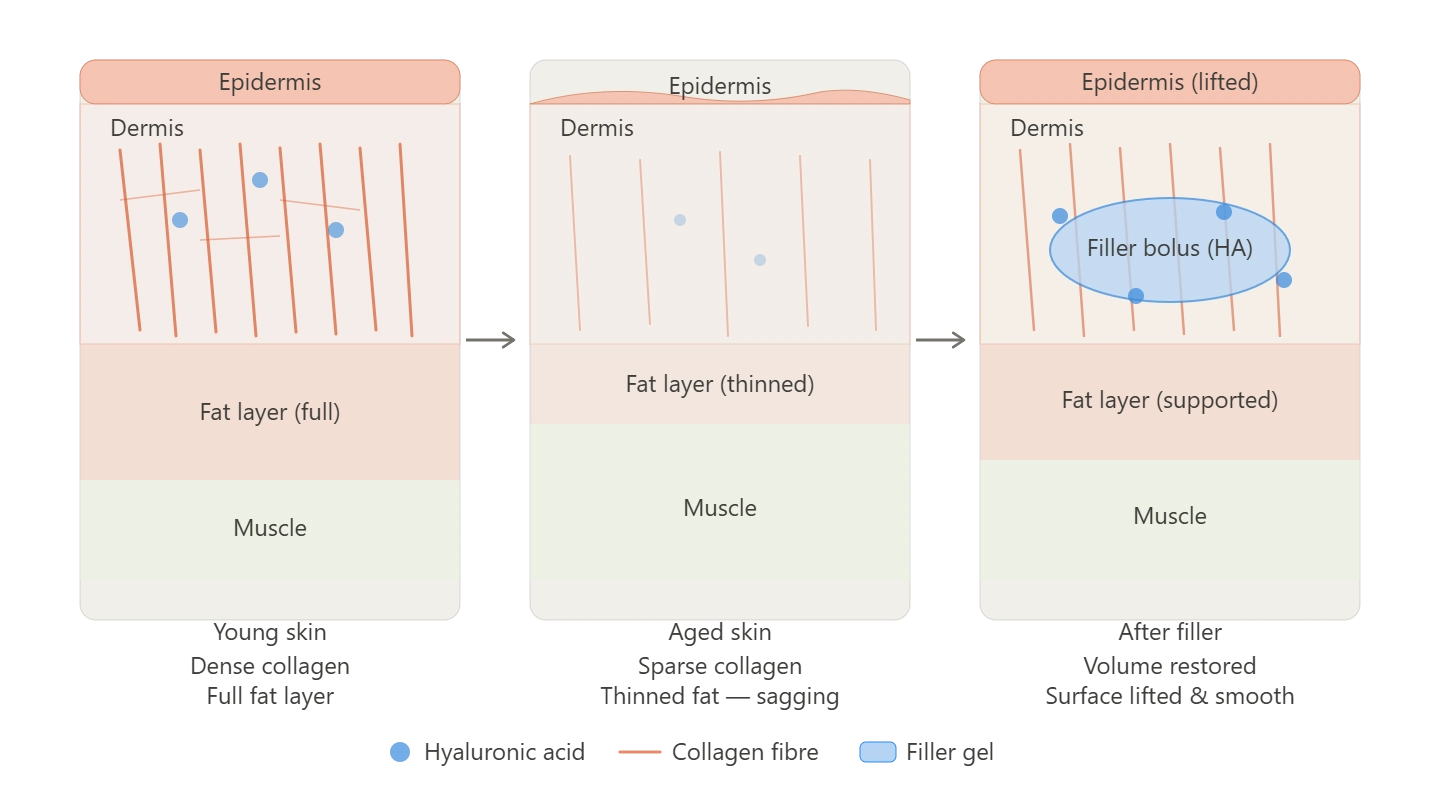 How collagen loss drives filler demand How collagen loss drives filler demand