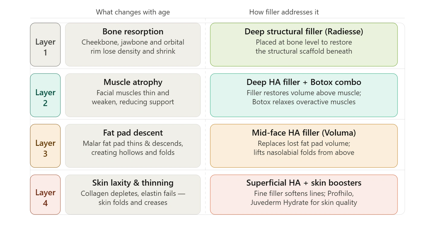 The Four Layers of Facial Volume Loss The Four Layers of Facial Volume Loss