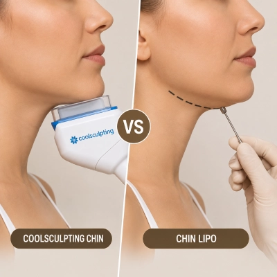 CoolSculpting Chin vs. Chin Lipo The Pros and Cons