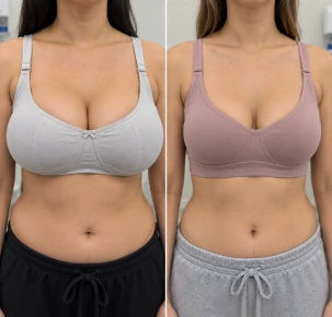 Before and After Mammoplasty in Dubai
