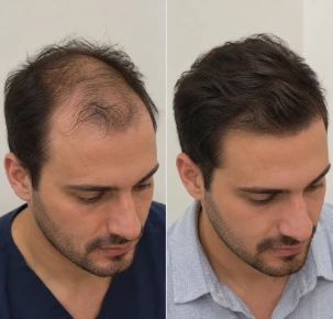 Hair Transplant in Dubai Before And After
