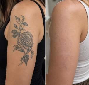 Laser Tattoo Removal in Dubai Before and After