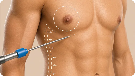 Liposuction for Gynecomastia Surgery