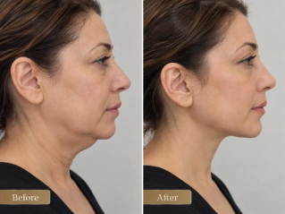 Neck Lift Before and After