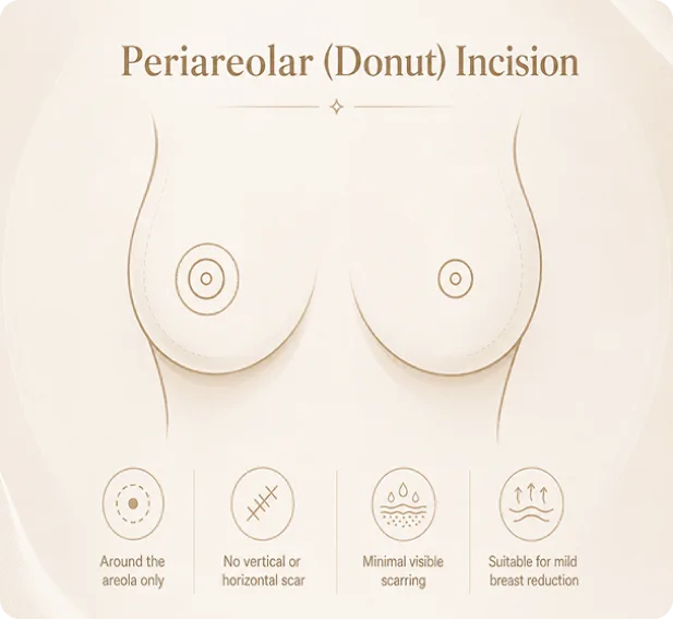 Periareolar (Donut) Breast Reduction