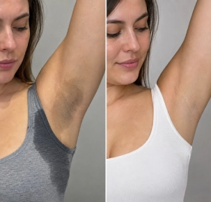 Underarm botox in Dubai Before and After