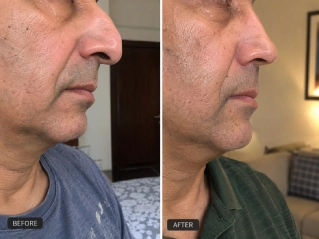 Before and After Rhinoplasty Surgery in Dubai