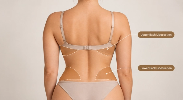 Liposuction for Upper and lower back