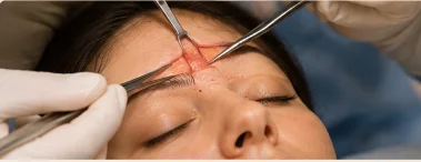 Tissue Elevation and Repositioning for Brow Lift Surgery
